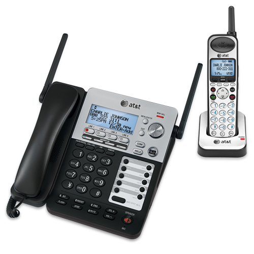 SynJ<sup>®</sup> 4-line corded/cordless deskset