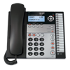 Corded 4 Line Telephone with Base Speakerphone and Expandable to 16 Stations